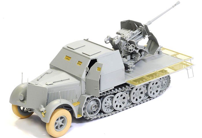Dragon 6542 Sd.Kfz. 7/2 3.7 cm Flak 37 w/Armor Cab - 2-in-1 - Smart Kit 1/35 – zdjęcie 2