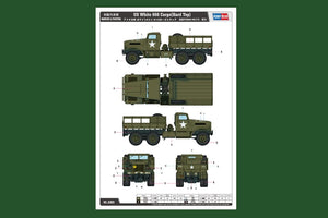Hobby Boss 83801 US White 666 Cargo Hard Top 1/35 – image 3