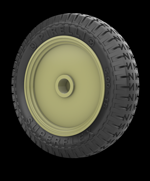 Panzer Art RE35-735 Fiat 508 Road wheels (Crosscountry) 1/35 – imagen 2