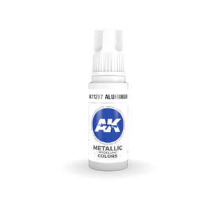 AK Interactive AK11207 ALUMINIUM – METALLIC 17ml – imagen 2