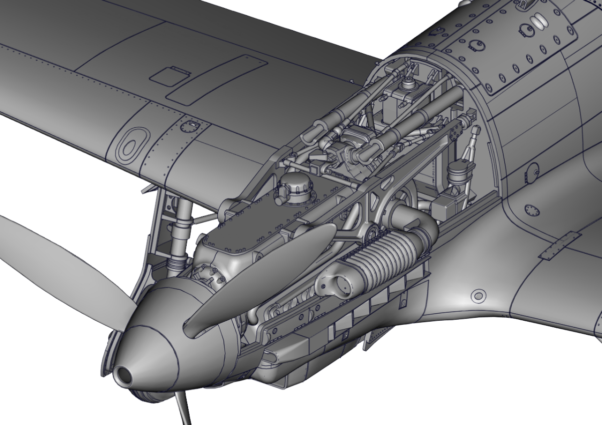 Italeri 2518 Macchi M.C. 202 Folgore 1/32 – Bild 5