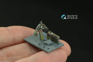 Quinta Studio QD72148 F6F-5 Hellcat 3D-Printed coloured Interior on decal paper (Eduard) 1/72 – immagine 10