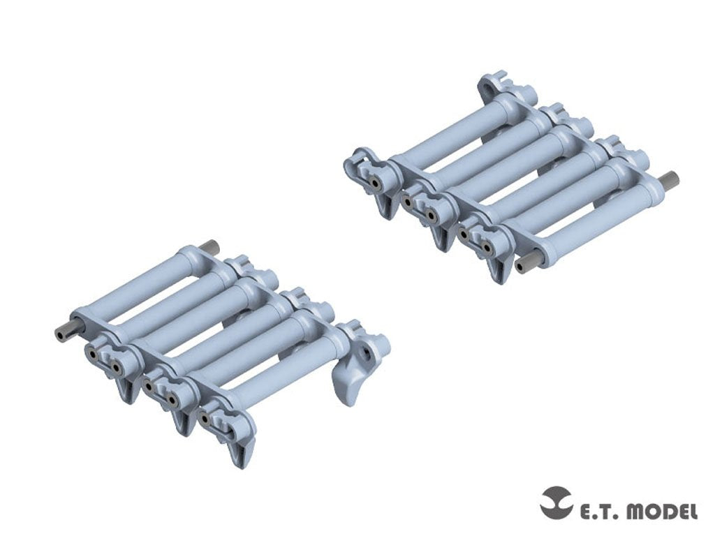 E.T. Model P35-091 WWII US ARMY M4 Sherman&amp;quot;Skeleton&amp;quot; Workable Track (3D Printed) 1/35 – immagine 3