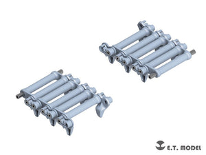 E.T. Model P35-091 WWII US ARMY M4 Sherman&amp;quot;Skeleton&amp;quot; Workable Track (3D Printed) 1/35 – immagine 3