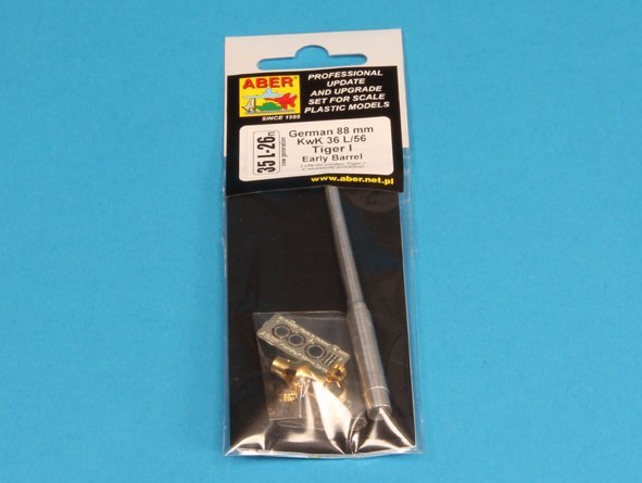 Aber 35L-026n German 88mm KwK 36 L/56 Tiger I (early model) 1/35 – immagine 5
