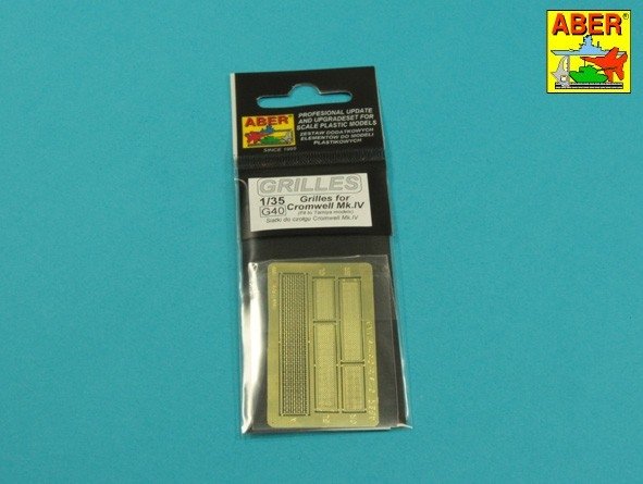 Aber 35G40 Siatki do Cromwell Mk.IV &amp;amp; Centaur C.S. Mk.IV 1/35 – immagine 8
