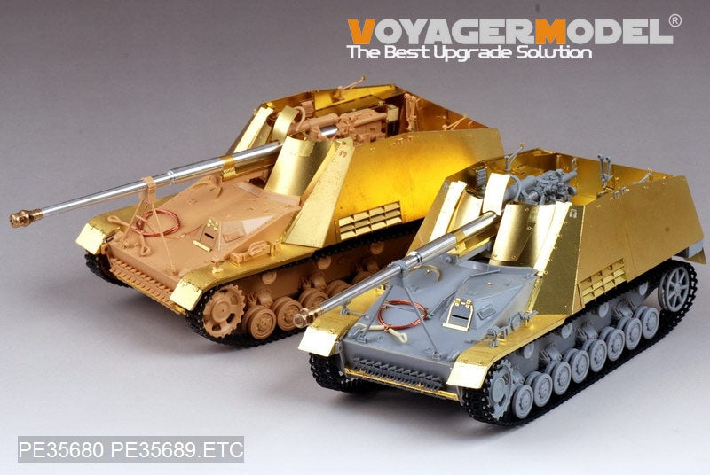 Voyager modèle PE35689 seconde guerre mondiale allemand Sd.Kfz.164 Nashorn pour DRAGON 6387/6165/6166/6314 1/35 – image 34