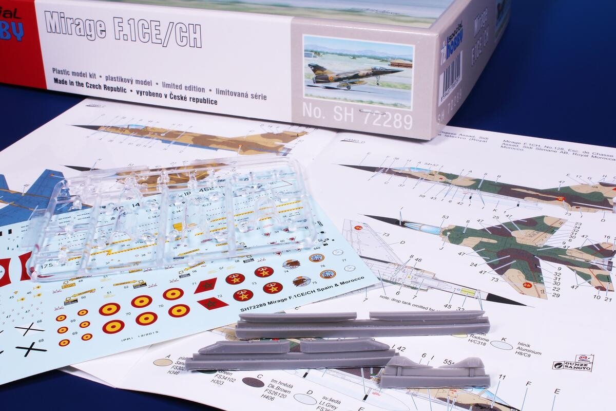 Special Hobby 72289 Mirage F.1 CE/CH 1/72 – imagen 9