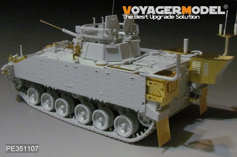 Voyager Model PE351107 Modern British FV510 Worrior TES(H) AIFV Basic Upgrade Set（For MENG SS-017） 1/35 – immagine 2