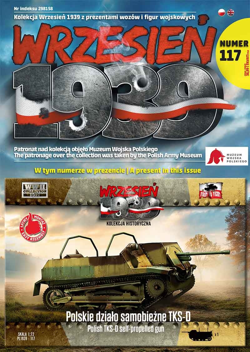 First To Fight PL117 - Polish Self-Propelled Gun TKS-D 1/72