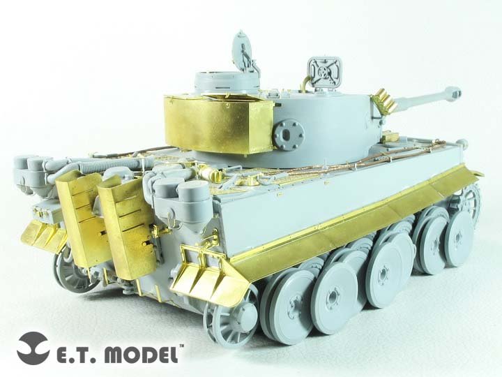 E.T. Model E35-249 WWII German TIGER I “Tunisian Initial” Basic (For DRAGON Smart Kit) 1/35 – immagine 7