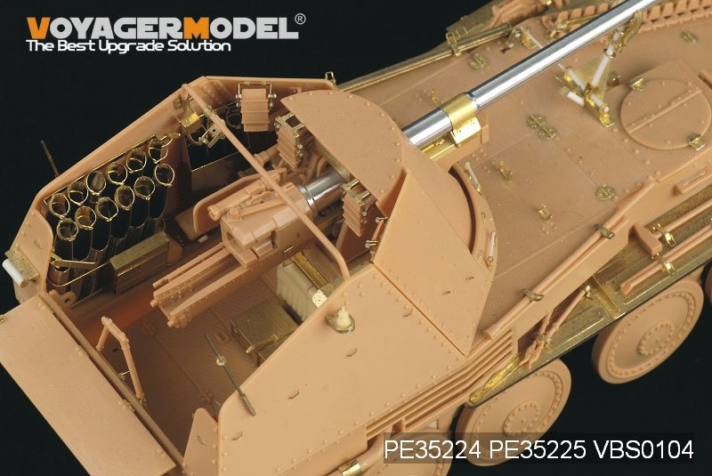 Voyager Model PE35225 WWII German Marder III M Fenders for TAMIYA 35255 1/35 – zdjęcie 5