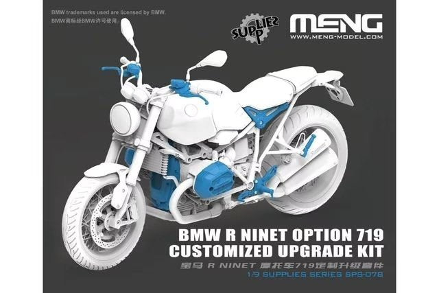 Kit de mise à niveau personnalisé Meng Model SPS-078 BMW R nineT Option 719 1/9