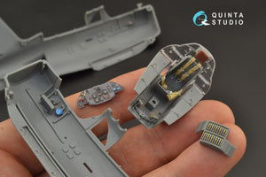 Quinta Studio QD48241 Me 163B 3D-Printed &amp;amp; coloured Interior on decal paper (GasPatch models) 1/48 – immagine 10