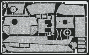 Eduard 35393 Panther Ausf. G early Zimmerit Horizontal 1/35 Tamiya – immagine 2