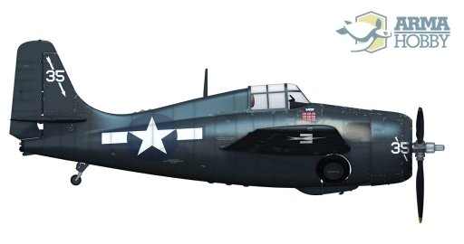 Arma Hobby 70033 FM-2 Grumman Wildcat 1/72 – immagine 5