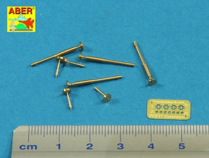 Aber 35L-199 Armament for British WWI Medium Tank Mk.A Whippet 8mm Hotchkiss m.1909 x 4pcs. 1/35 – imagen 3