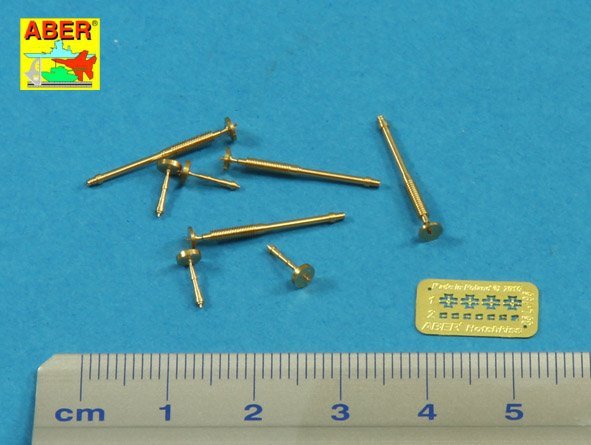 Aber 35L-199 Armament for British WWI Medium Tank Mk.A Whippet 8mm Hotchkiss m.1909 x 4pcs. 1/35 – imagen 3