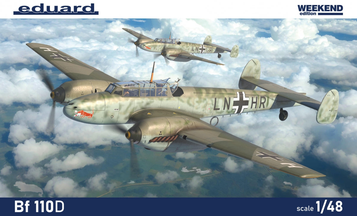 Eduard 8409 Bf 110D 1/48 – immagine 2