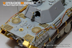 Voyager Model PE351174 WWII German Panther A early ver. Basic（For MENG TS-046）1/35 – Bild 3