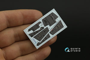 Quinta Studio QD48433 F-15I 3D-Printed coloured Interior on decal paper (Academy) 1/48 – immagine 6