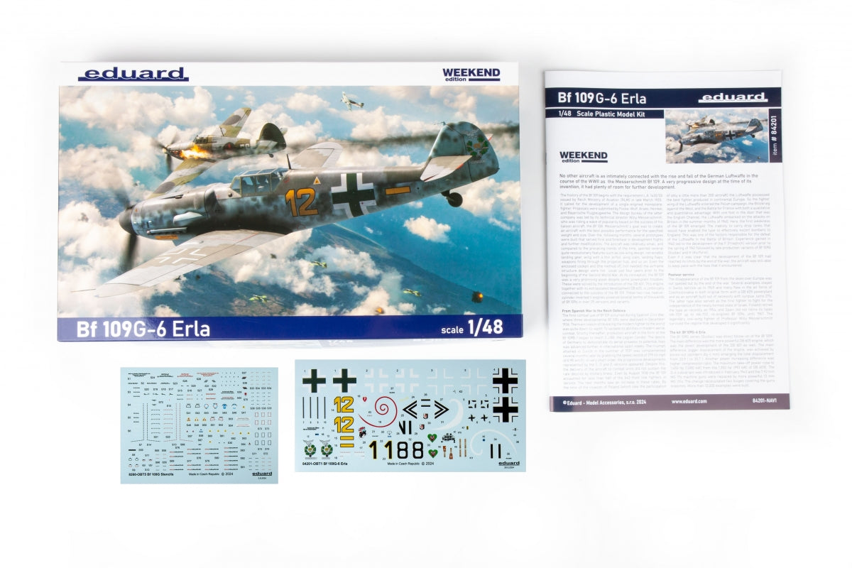 Eduard 84201 Bf 109G-6 Erla 1/48 – immagine 3