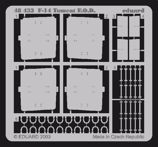 Eduard BIG4816 F-14A 1/48 HASEGAWA – image 3