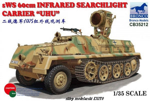 Bronco CB35212 sWS 60cm Infared Searchlight Carrier UHU 1/35