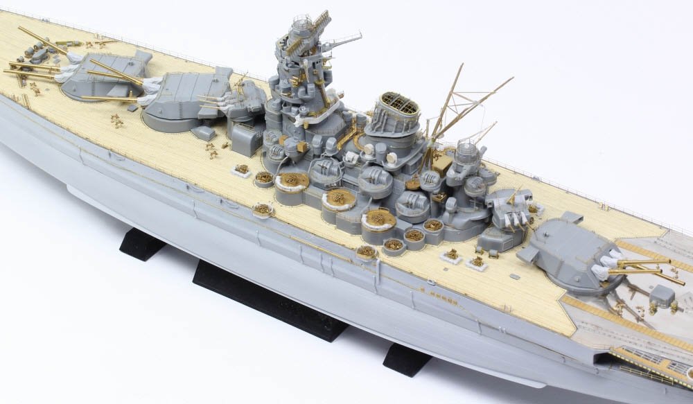 Pontos 37025FB IJN Musashi 1944 Detail up set Advanced Coal Black deck 1/350 – zdjęcie 2