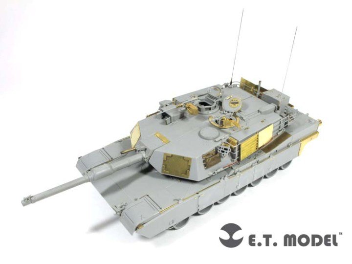 E.T. Model E35-066 Modern US ARMY M1A1 AIM MBT (For DRAGON 3535) 1/35 – immagine 2