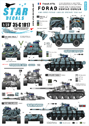 Star Decals 35-C1017 FORAD training centre 1/35