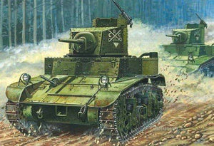 Mirage Hobby 72670 M3 US Light Tank First Hundred 1/72