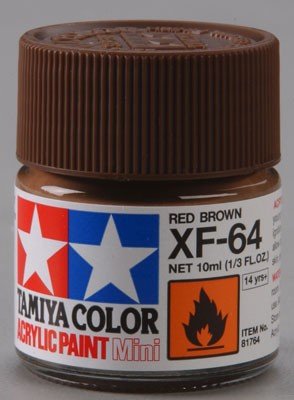 Tamiya XF64 Red Brown (81764) Acrylic paint 10ml – imagen 2