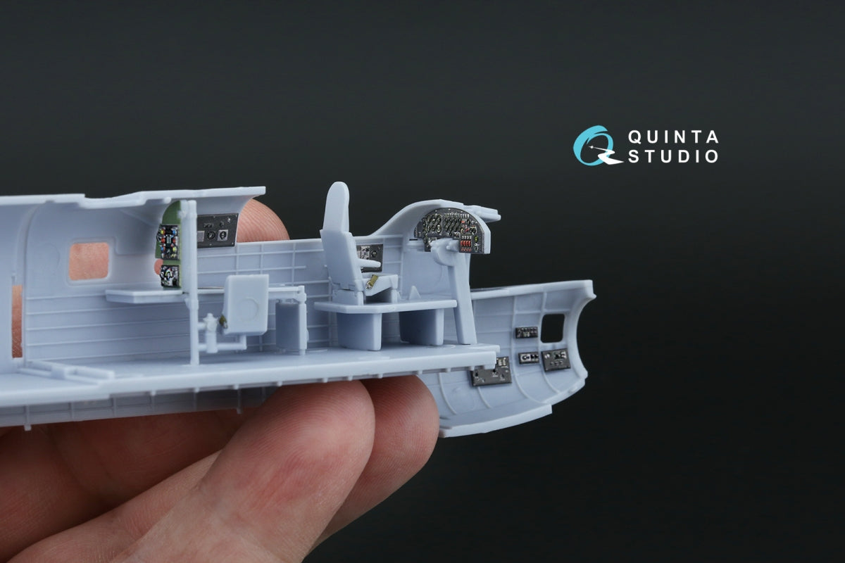 Quinta Studio QD72156 Avro Lancaster B.II 3D-Printed coloured Interior on decal paper (Airfix) 1/72 – imagen 10