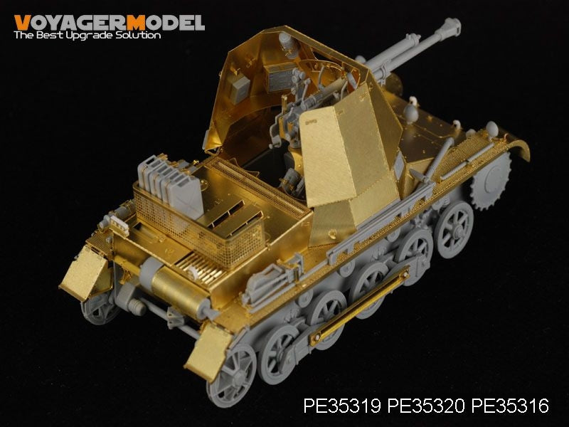 Voyager Model PE35319 WWII German 47mm PaK(t) Panzerjager I Basic For DRAGON 6230 1/35 – Bild 6