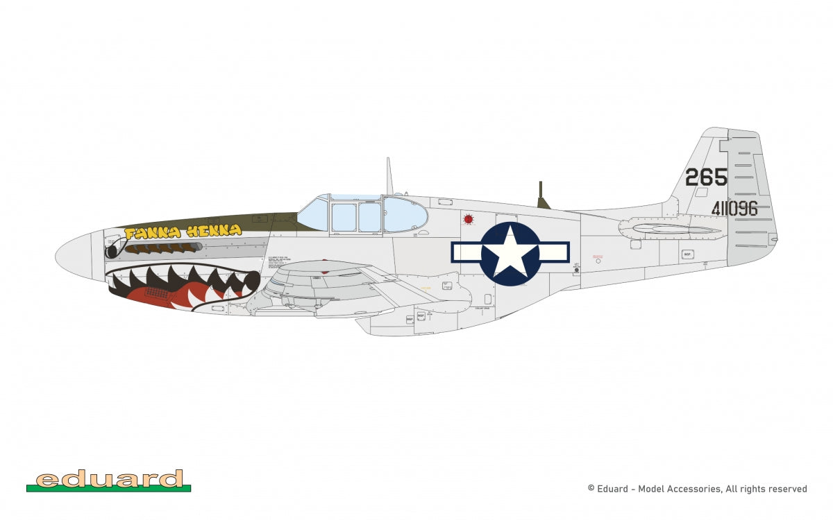 Eduard 82108 P-51B/ C Mustang w/ dorsal fin 1/48 – zdjęcie 11