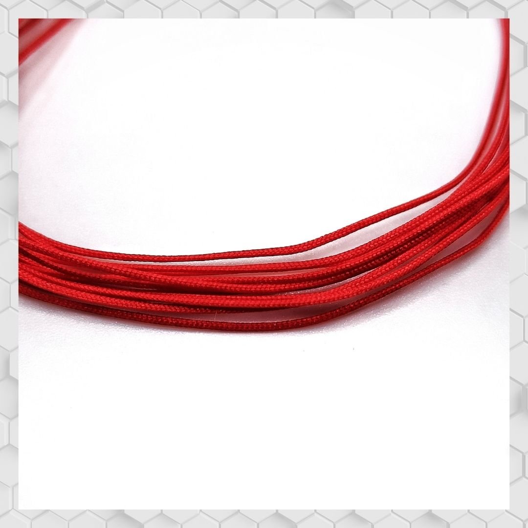 Tuyau tressé Yamamoto YMPTUN104 rouge 0,4 mm – image 2