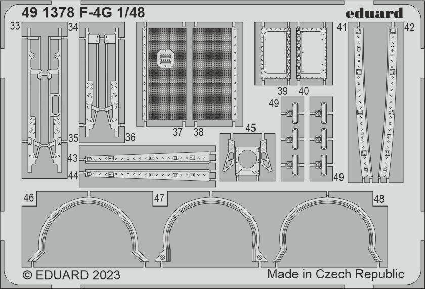 Eduard 491378 F-4G MENG 1/48 – immagine 2