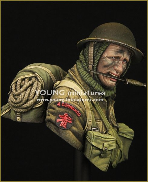 Young Miniatures YM1853 British Commandos WWII 1/10 – immagine 7