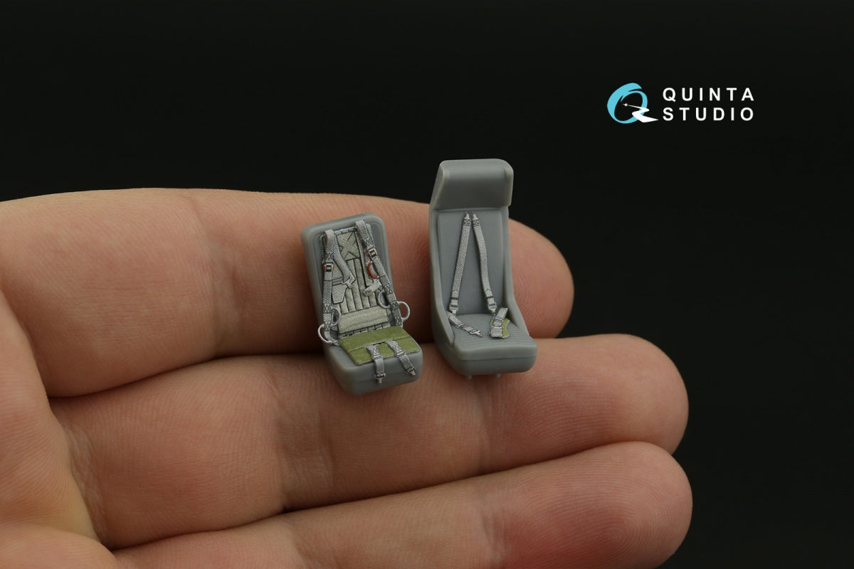Quinta Studio QD48406 Mi-24 Nato Hind 3D-Printed &amp;amp; coloured Interior on decal paper (Trumpeter) 1/48 – immagine 3