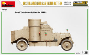 Miniart 39021 AUSTIN ARMOURED CAR INDIAN PATTERN. BRITISH SERVICE. INTERIOR KIT 1/35 – immagine 16