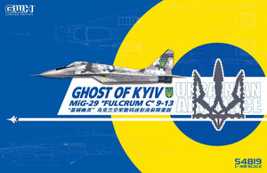 Maquette Great Wall Hobby S4819 MiG-29 9-13 « Fulcrum-C » Fantôme de Kyiv Édition Limitée 1/48
