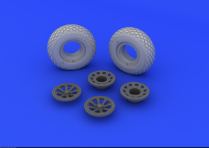 Eduard 632015 P-51 wheels 1/32 (Tamiya) – imagen 3