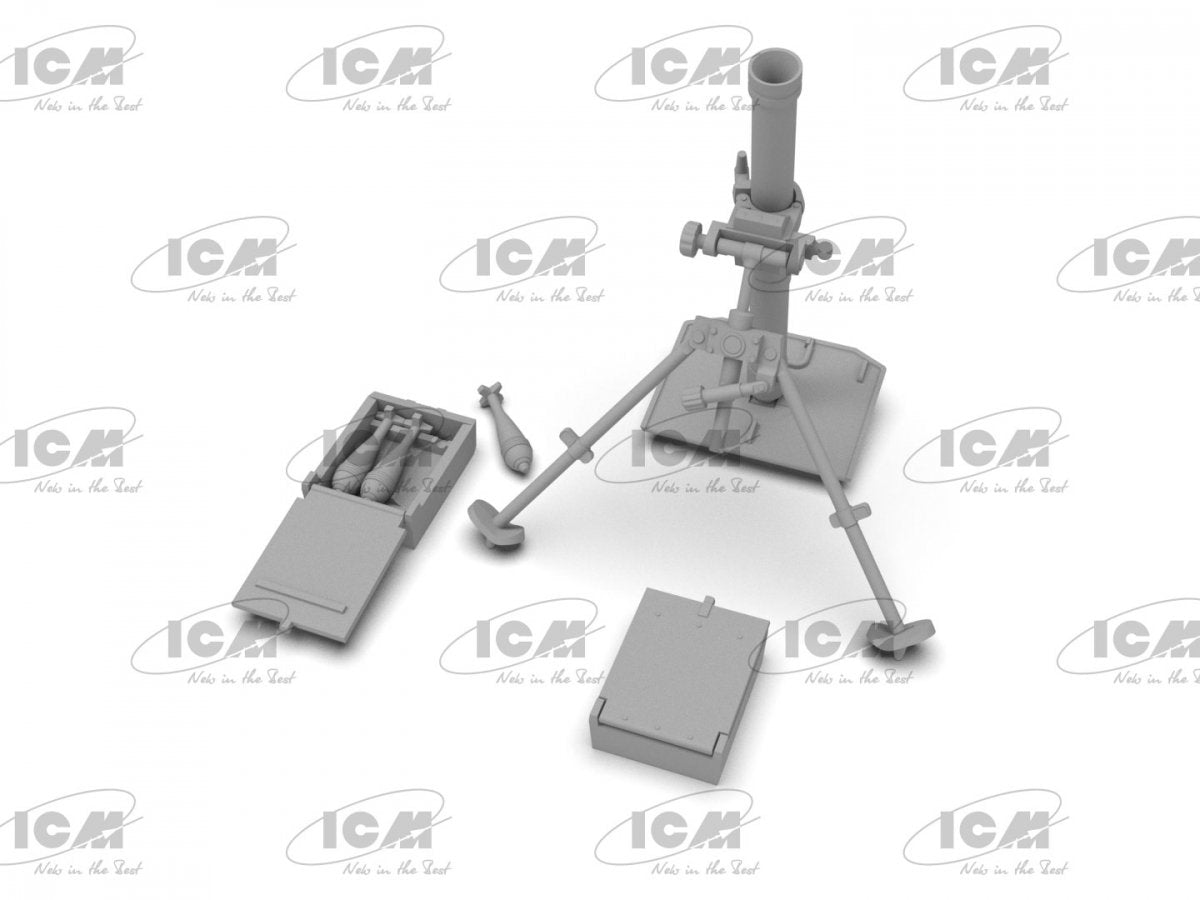 ICM 35716 s.Gr.W.34 WWII German mortar 1/35 – zdjęcie 2