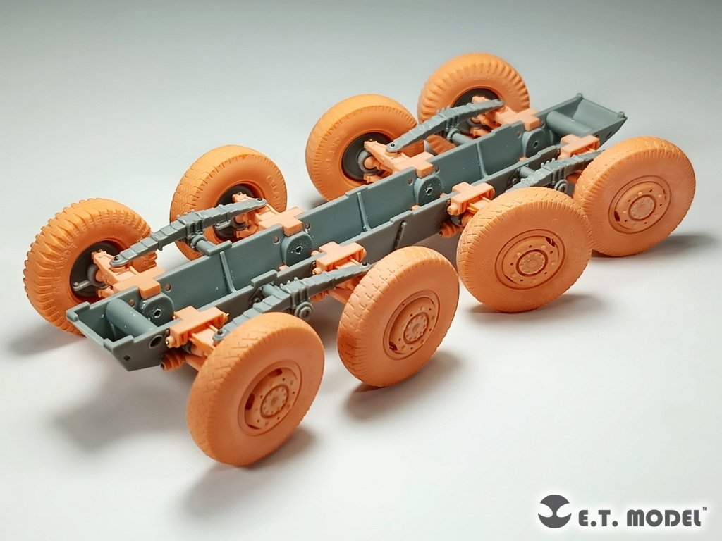 E.T. Model P35-111 WWII German Sd.Kfz.234 workable suspension ( 3D Printed ) For DRAGON Kit 1/35 – immagine 7