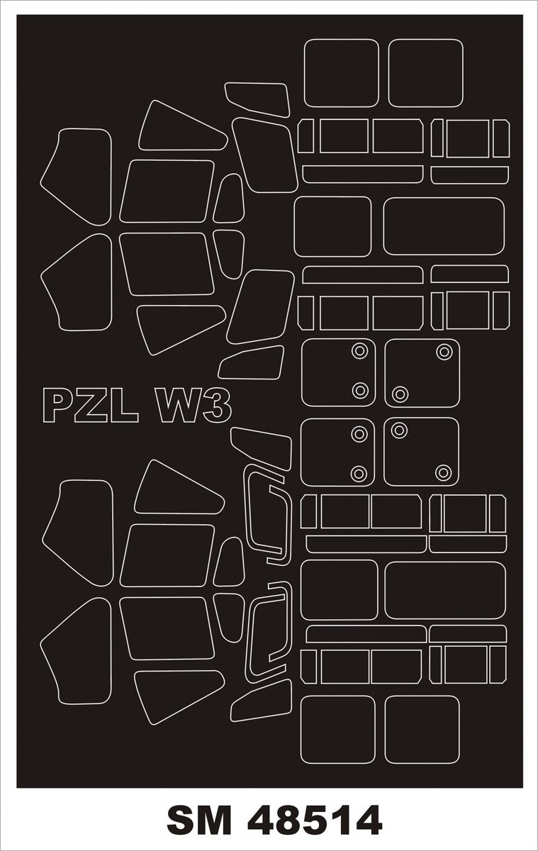 Montex SM48514 PZL W-3 SOKOL ANSWER 1/48