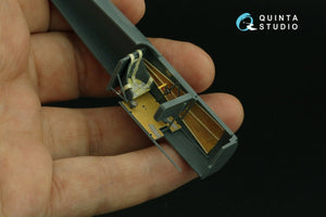 Intérieur imprimé en 3D et coloré sur papier décalcomanie Quinta Studio QD48298 Fokker EV-DVIII (Eduard) 1/48 – image 10