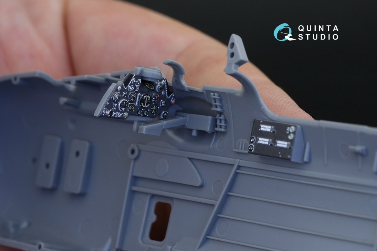 Quinta Studio QD48255 Swordfish Mk.I 3D-Printed &amp;amp; coloured Interior on decal paper ( Tamiya ) 1/48 – immagine 3