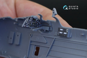 Quinta Studio QD48255 Swordfish Mk.I 3D-Printed &amp;amp; coloured Interior on decal paper ( Tamiya ) 1/48 – immagine 3