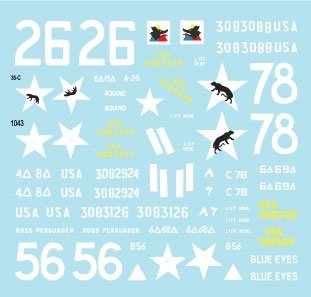 Star Decals 35-C1043 US M4A3E2 Sherman &amp;#39;Jumbo&amp;#39; 1/35 – Bild 2